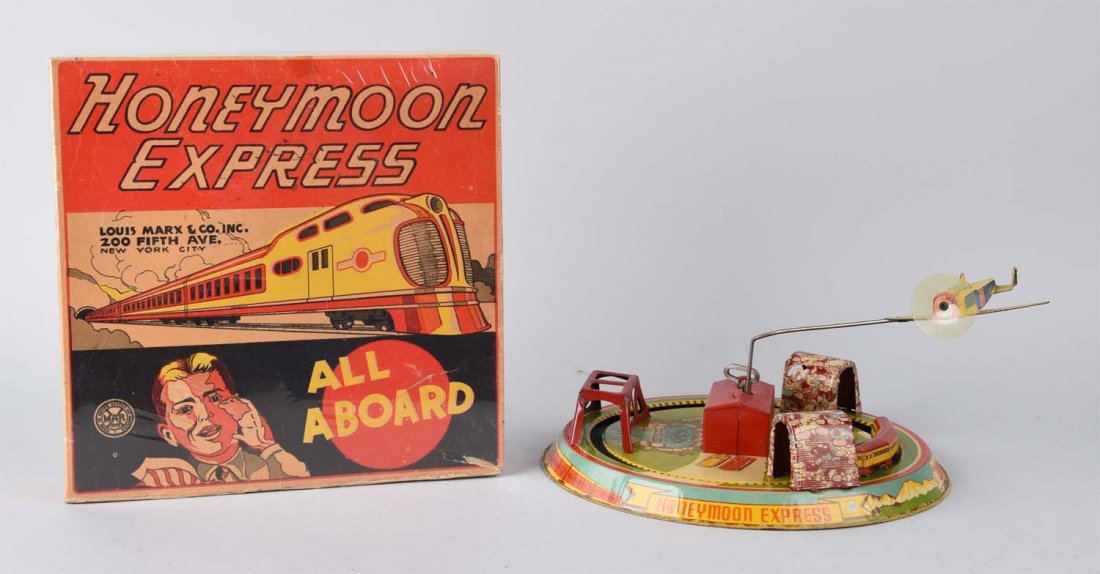 Marx Honeymoon Express With Box. (1 of 1)