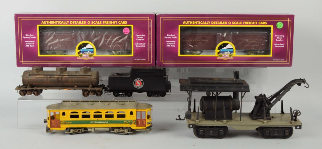 Lot Of 6: Train Cars. (1 of 1)