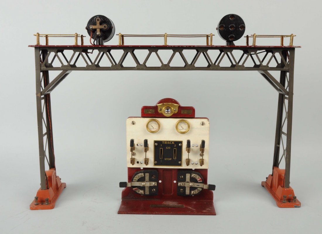 Lot Of 2: Lionel Signal Bridge & Control Panel. (1 of 1)