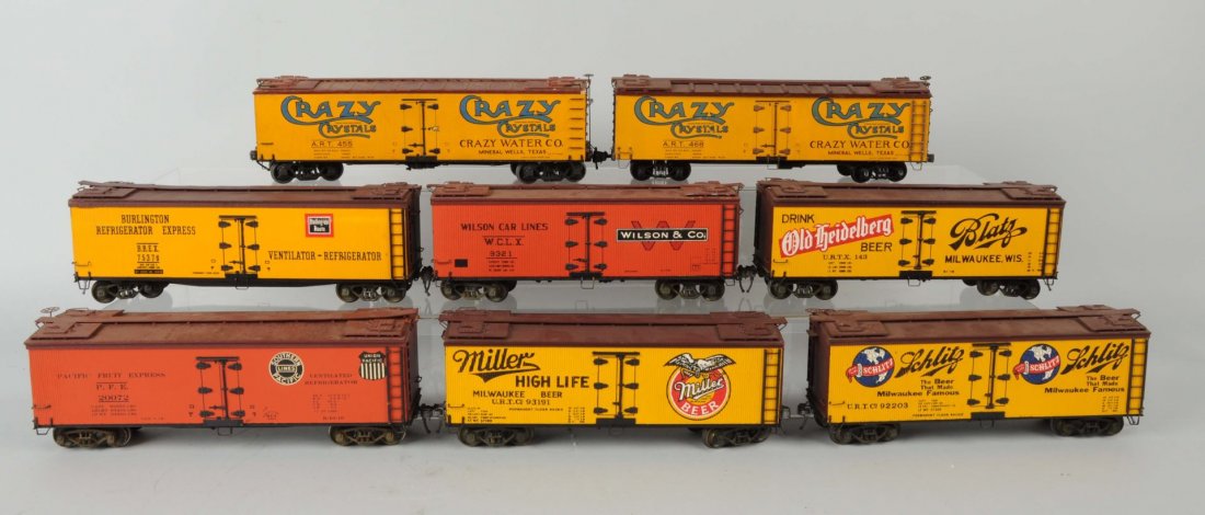 Lot Of 8: Beer Freight Cars. (1 of 1)