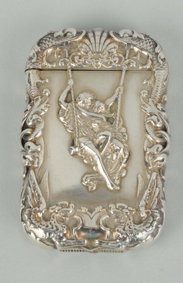 Sterling Silver Match Safe Or Vesta. (1 of 2)
