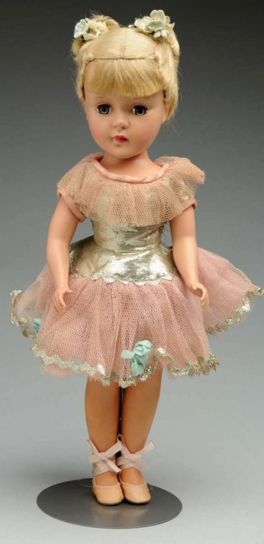 Hard Plastic Ballerina Doll. (1 of 2)