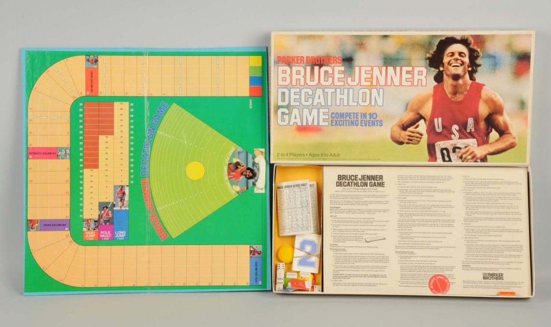 Parker Bros. Bruce Jenner Decathlon Game. (1 of 1)