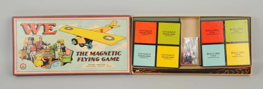Early Parker Bros. We The Magnetic Flying Game. (1 of 1)