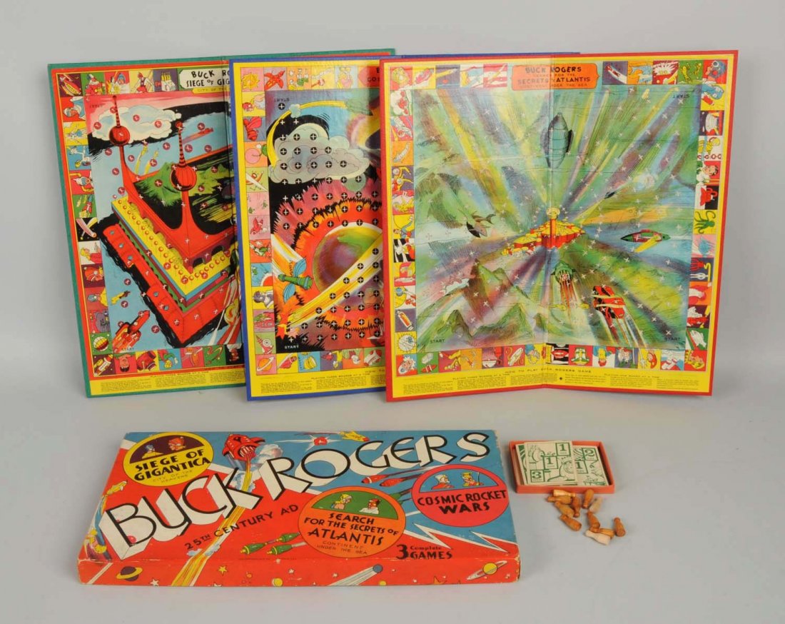 Early Buck Rogers 25th Century Game. (1 of 1)