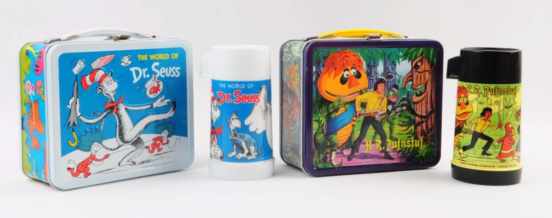 Lot Of 2: 1970 Lunchboxes And Thermoses. (1 of 3)