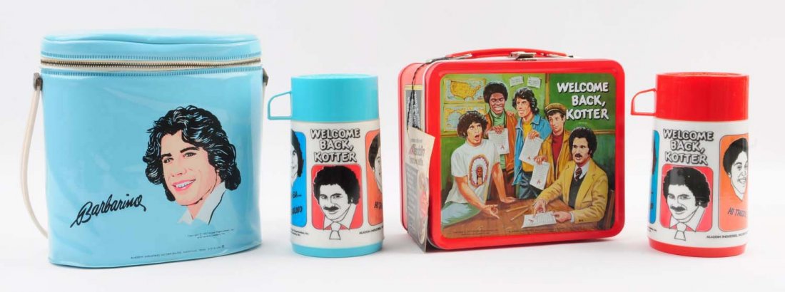 Lot Of 2: Welcome Back Kotter Lunchboxes & Thermos (1 of 4)