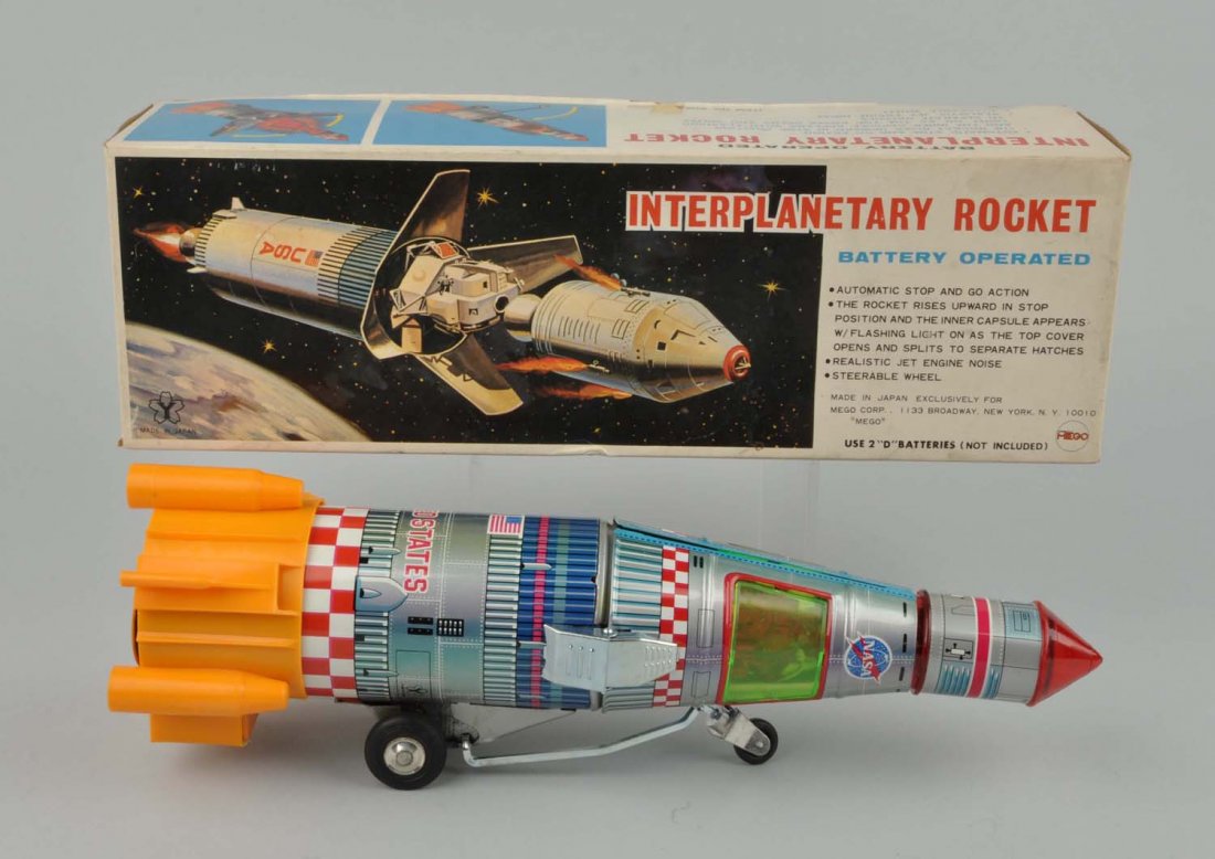 Japanese Battery Operated Interplanetary Rocket. (1 of 2)