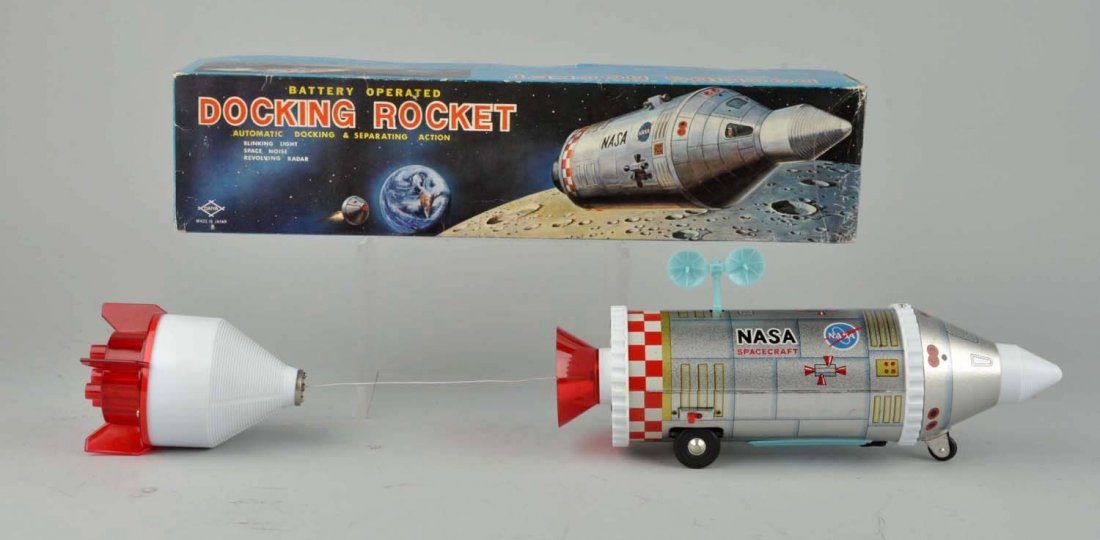 Japanese Battery-Operated Docking Rocket. (1 of 4)