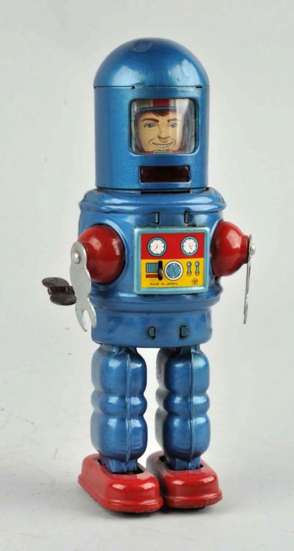Japanese Tin Litho Roby Astronaut. (1 of 2)