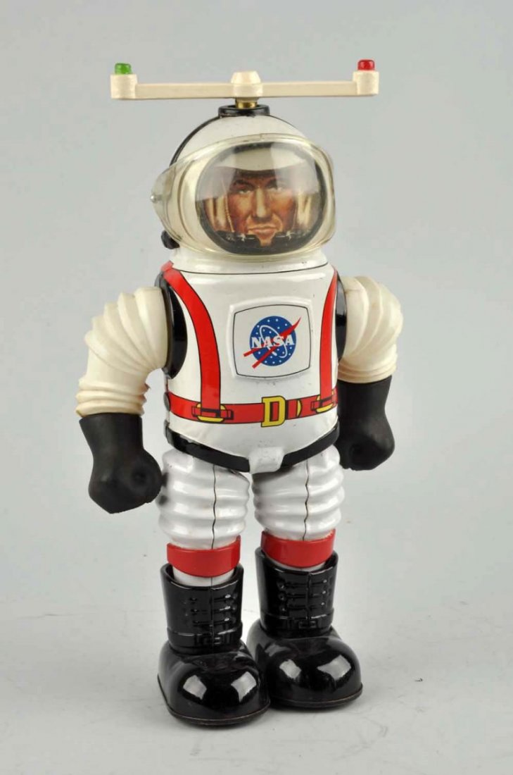 Japanese Tin Litho Captain Haphazard Astronaut. (1 of 2)