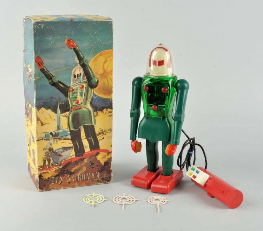 German Battery Op Dux-Astroman Robot. (1 of 2)