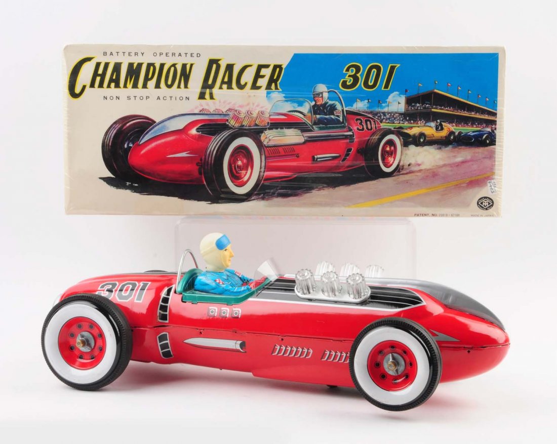 Japanese Battery Operated Champion Racer. (1 of 9)