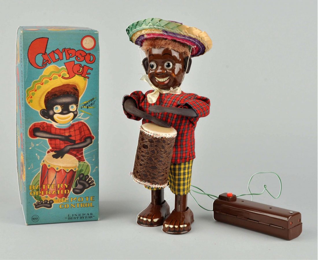 Scarce Battery Operated Japanese Calypso Joe Toy. (1 of 2)