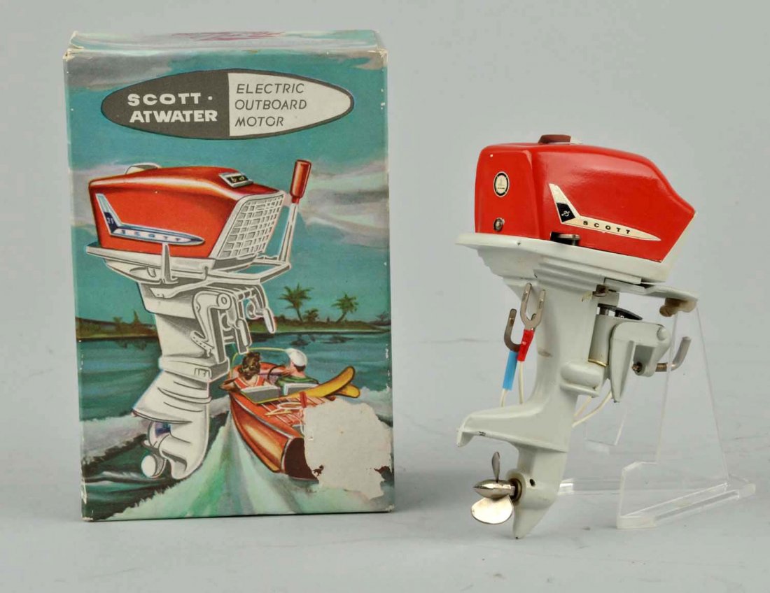 Japanese Scott-Atwater Electric Outboard Motor. (1 of 1)