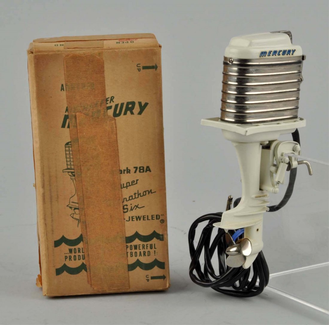 Japanese Mercury Outboard Toy Motor. (1 of 1)