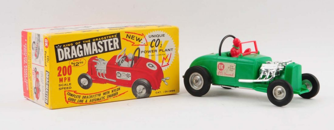 Plastic CO2 Powered Hot Rod Drag Master Car. (1 of 8)