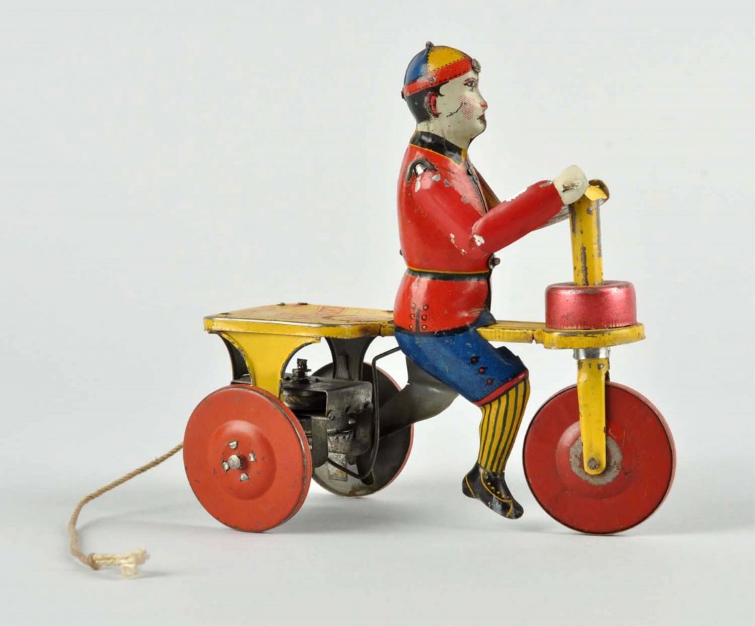B&R Tin Litho Kid Special Scooter Toy. (1 of 3)