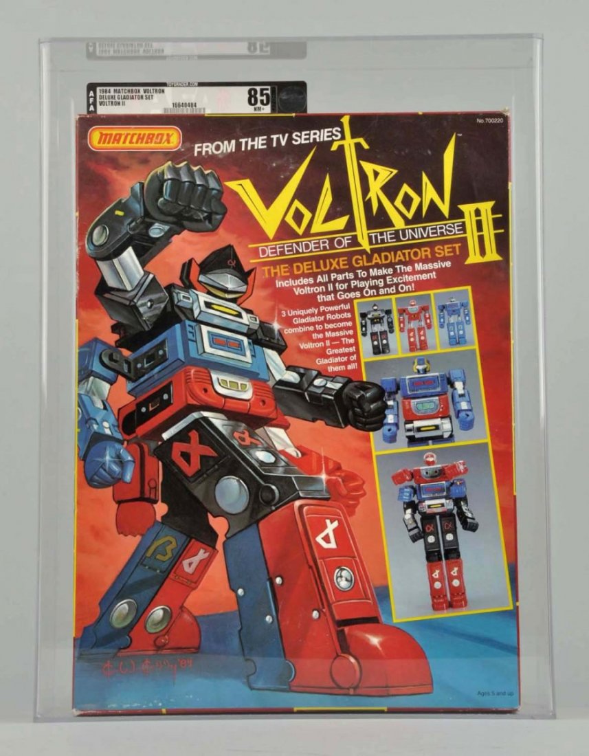 Matchbox Voltron II Deluxe Gladiator Set.
