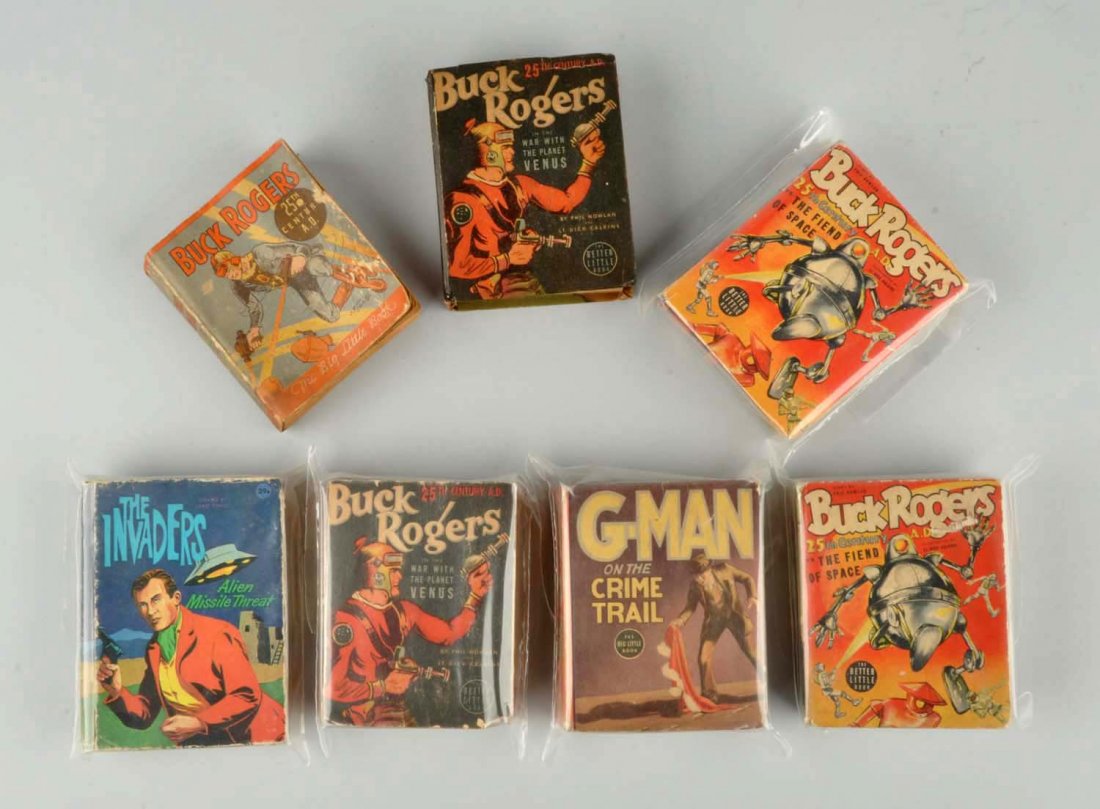 Lot Of 7: Vintage Space Related Big Little Books. (1 of 1)