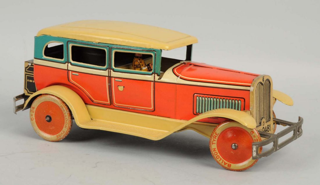 German Tippco Tin Litho Toy Auto. (1 of 2)