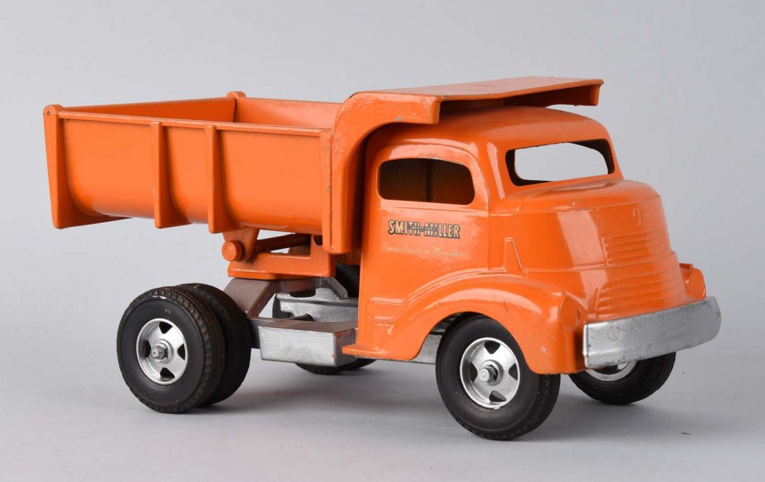 Orange Smith Miller Toy Dump Truck (1 of 2)