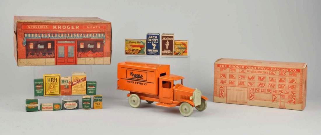 Pressed Steel Metalcraft Kroger Food Express Truck (1 of 5)