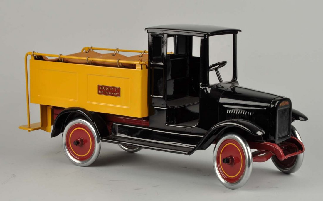 1920's Buddy L Pressed Steel Ice Truck. (1 of 3)