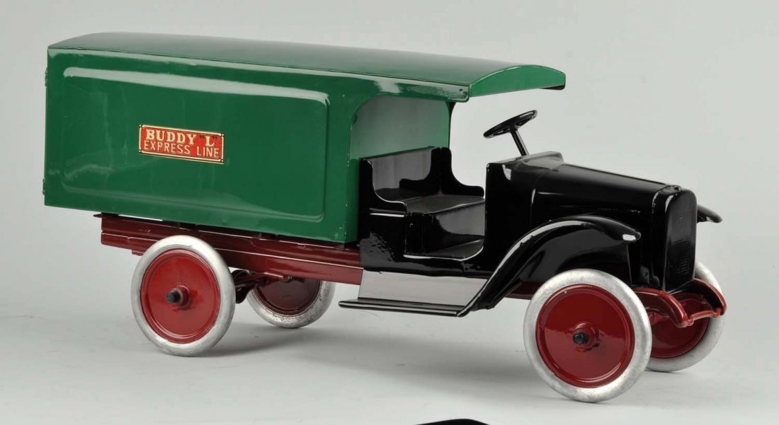 1920's Pressed Steel Buddy L Express Line Truck. (1 of 2)