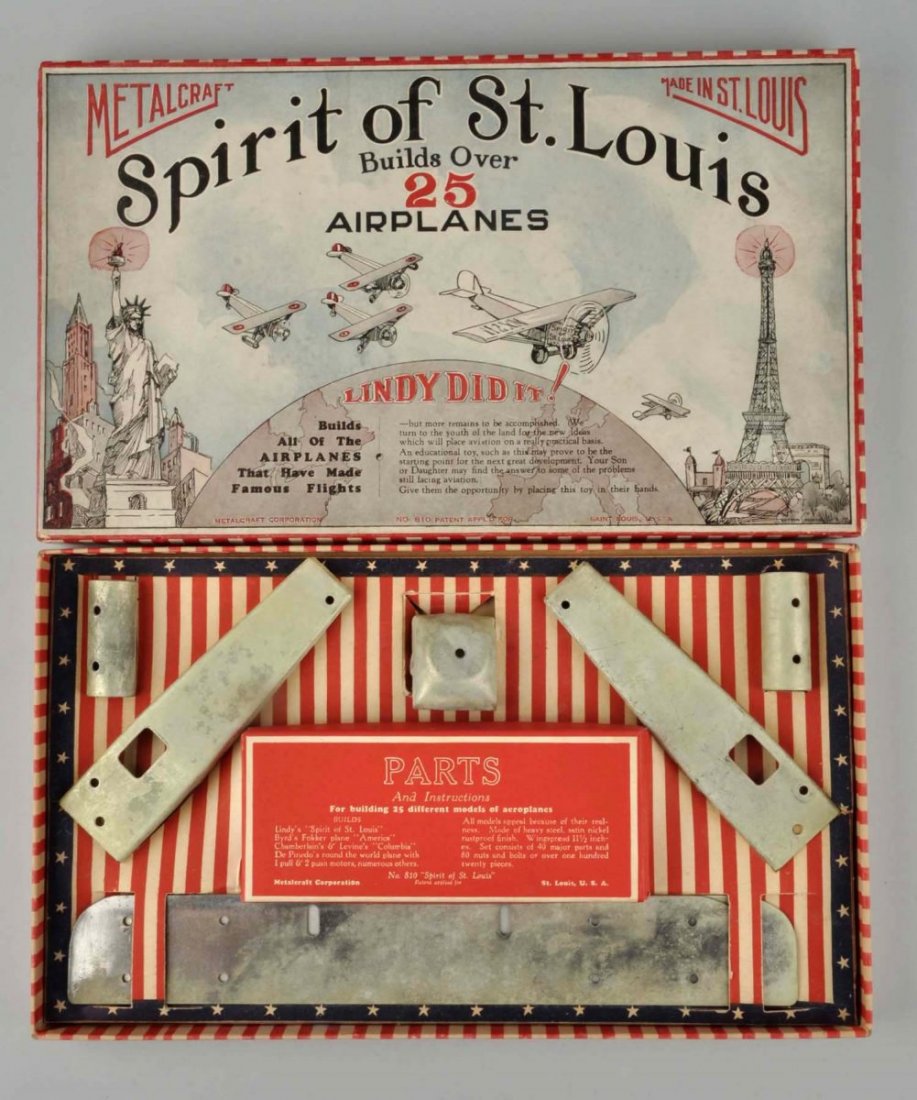 Metalcraft Spirit Of St. Louis Airplane Kit. (1 of 2)