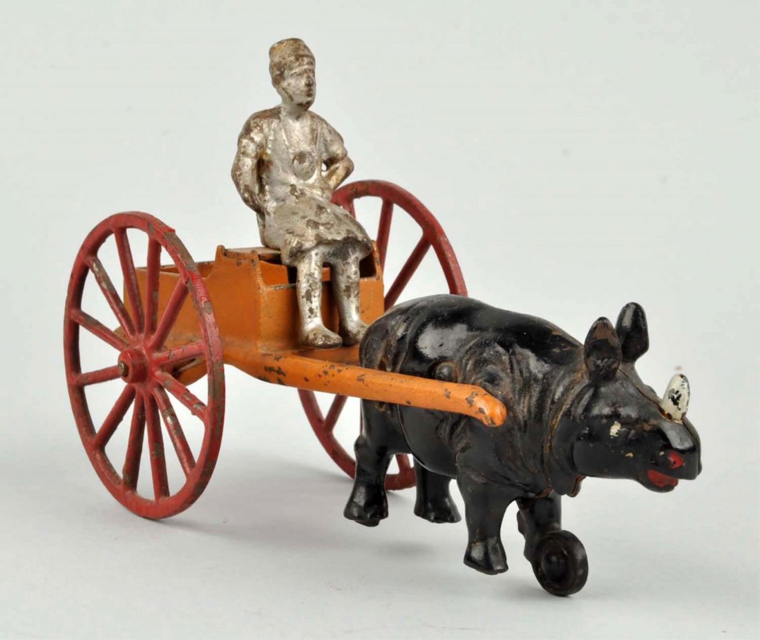 Kenton Rhino Cart w/Egyptian Driver. (1 of 3)