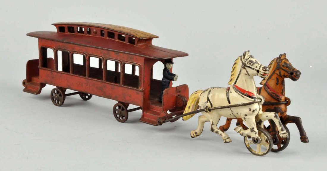 Harris #712 Broadway Car Line 2 Horse Street Car. (1 of 5)