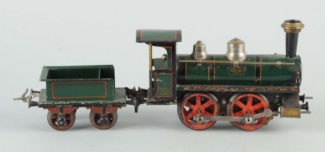 Bing 1 Gauge Clockwork Loco & Tender. (1 of 2)