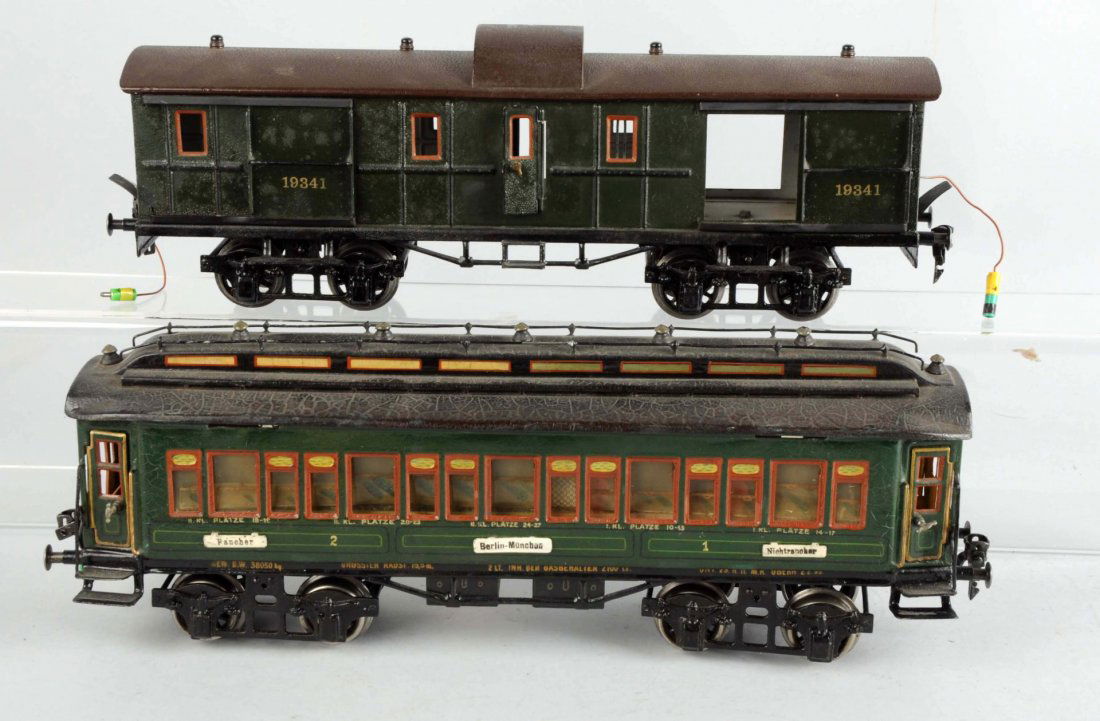 Lot Of 2: Marklin 1-Gauge PLM Cars. (1 of 2)