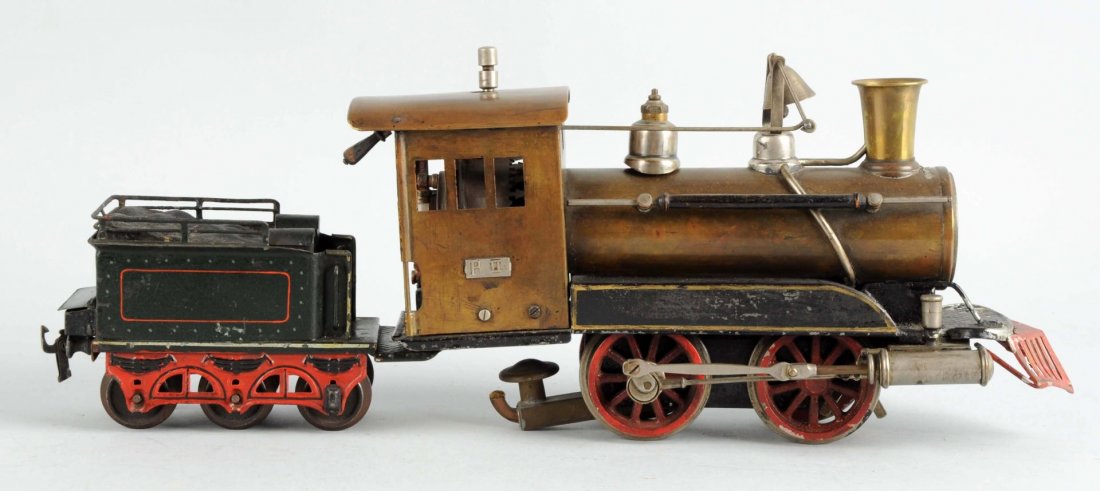 Marklin 2-Gauge Live Steam Loco & Tender. (1 of 2)