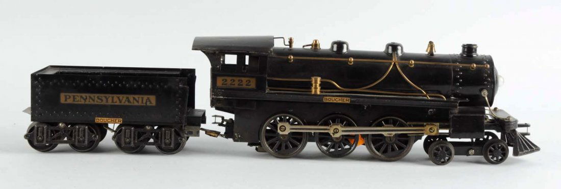 Lot Of 2 : Boucher 2222 Loco & PA Tender. (1 of 2)