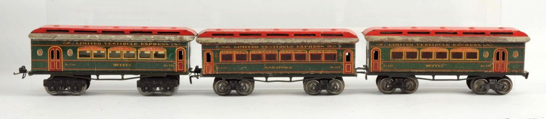 Lot Of 3: Ive Passenger Cars No.'s 129, 130, 130. (1 of 2)