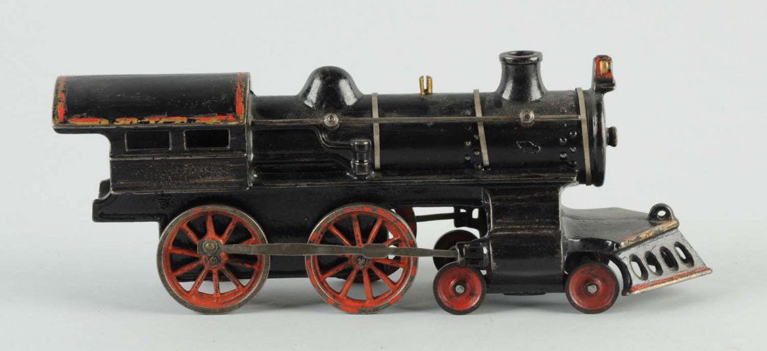 Ives Cast Iron Floor Train Engine. (1 of 2)