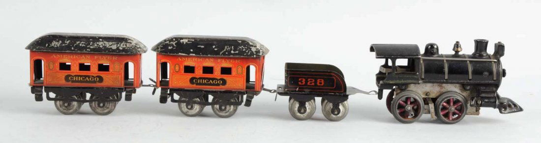 0Gauge American Flyer Chicago Set. (1 of 2)