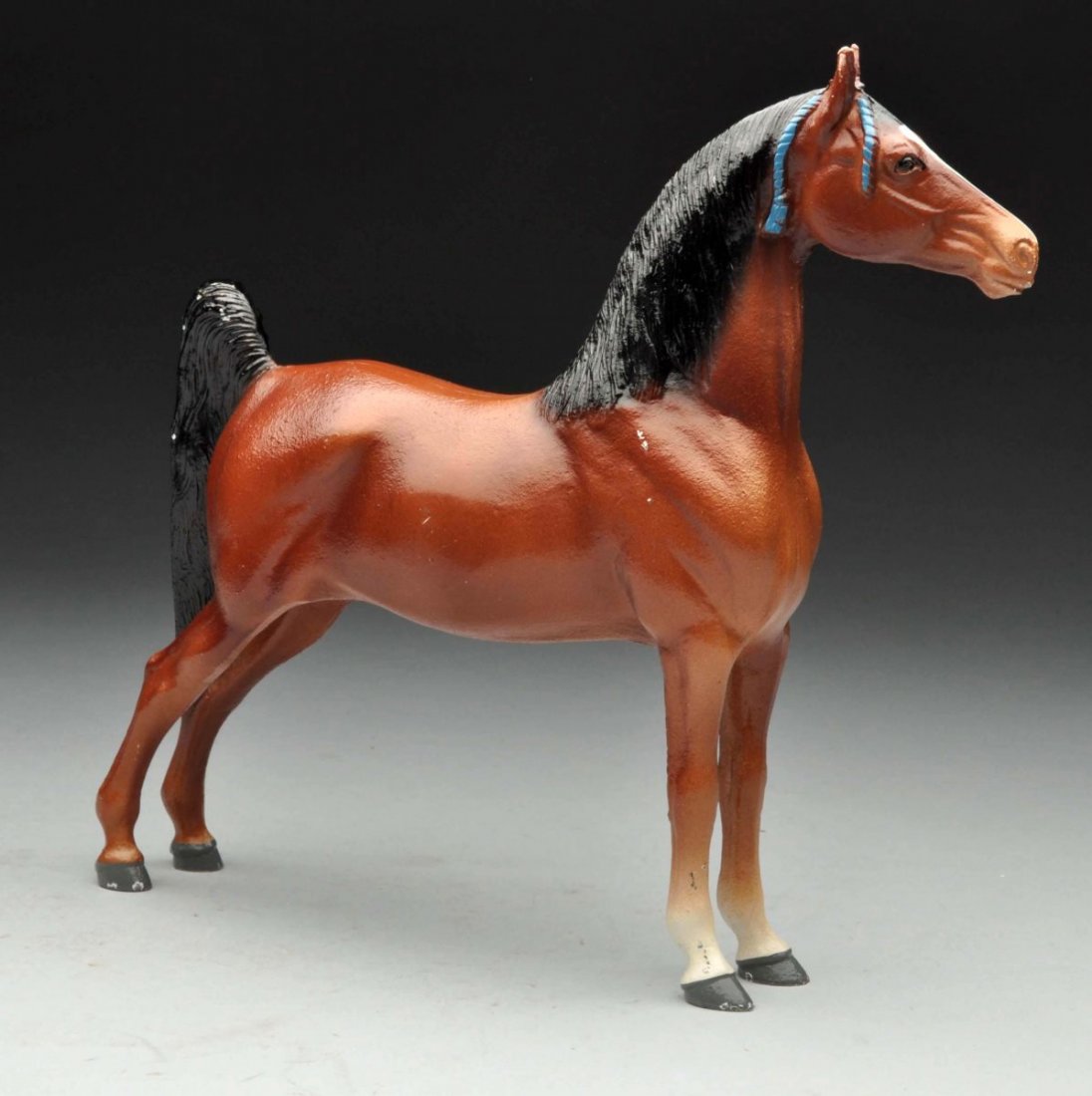 Cast Iron Large Saddlebred Show Horse Doorstop. (1 of 3)