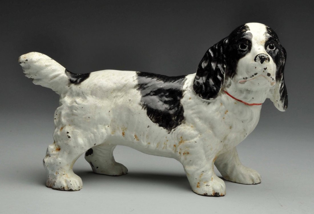 Cast iron Cocker Spaniel Dog Doorstop. (1 of 3)