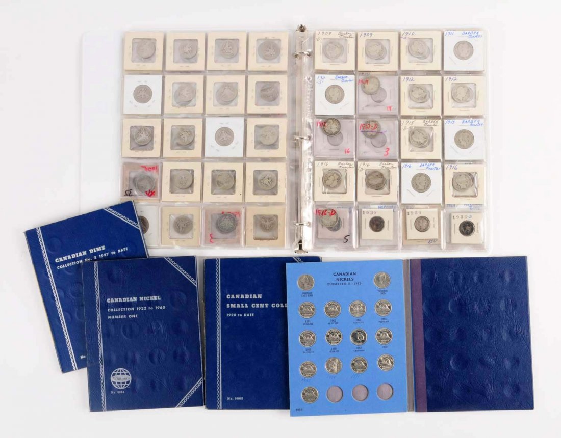Collection Of U.S. & Canadian Coins. (1 of 1)
