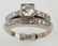 Joined Diamond Wedding Set.