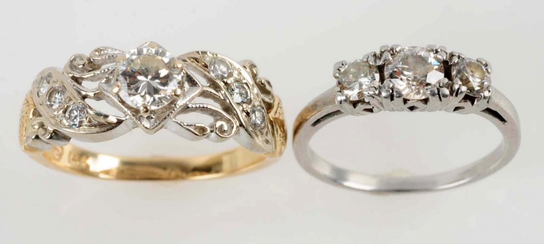 Lot Of 2: Diamond Rings. (1 of 6)