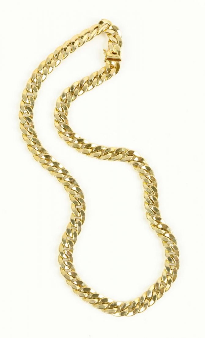 Yellow Gold Necklace. (1 of 1)