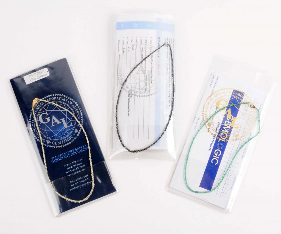 Lot Of 3: Necklaces. (1 of 3)