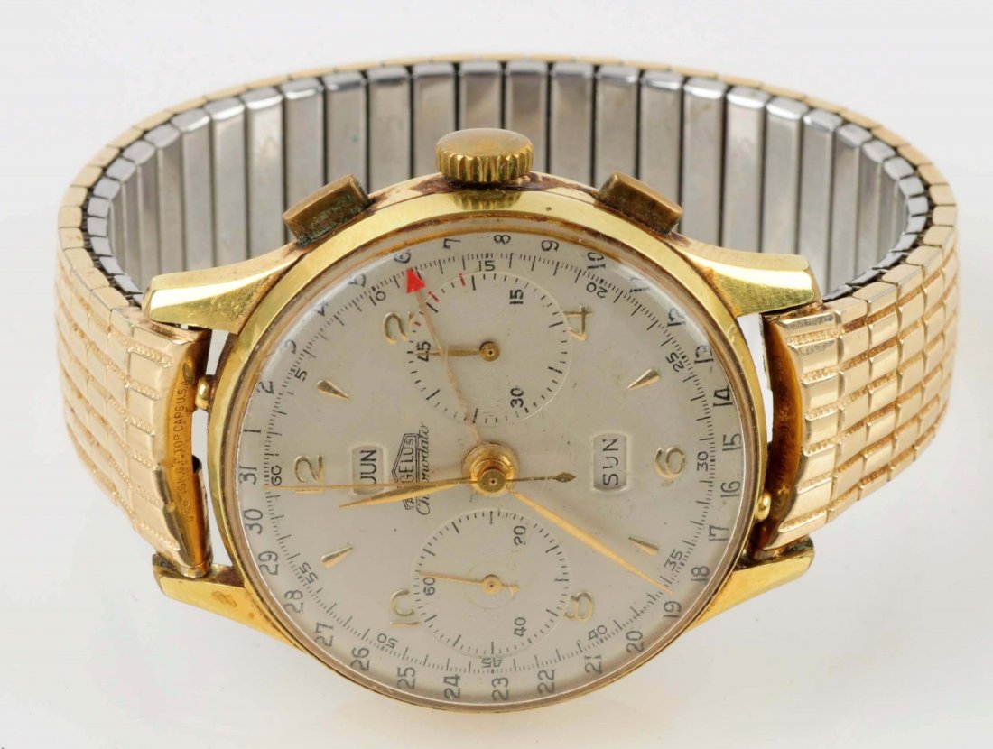 Man's Angelus Wrist Watch. (1 of 4)