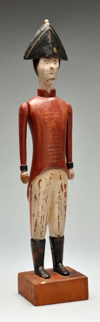 Wooden Carved Whirligig Soldier. (1 of 3)