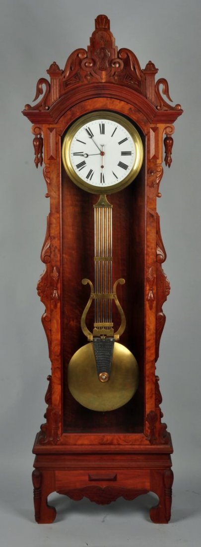 American Victorian Period Clock. (1 of 5)