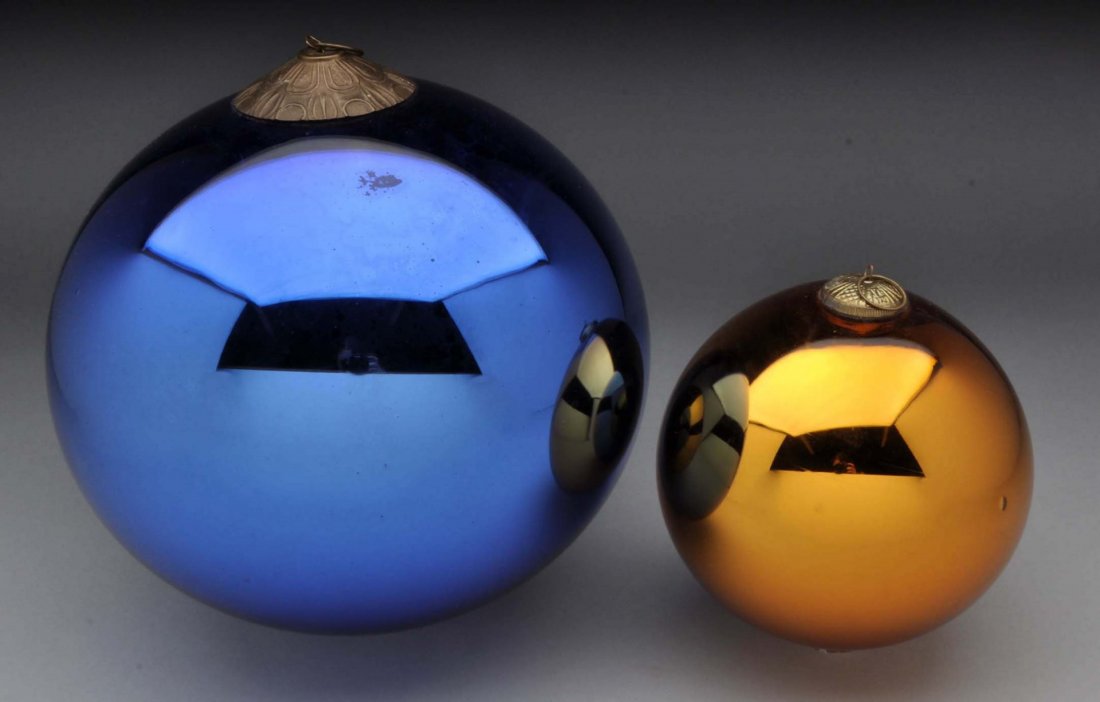 Lot of 2: German Kugel Ornaments. (1 of 3)